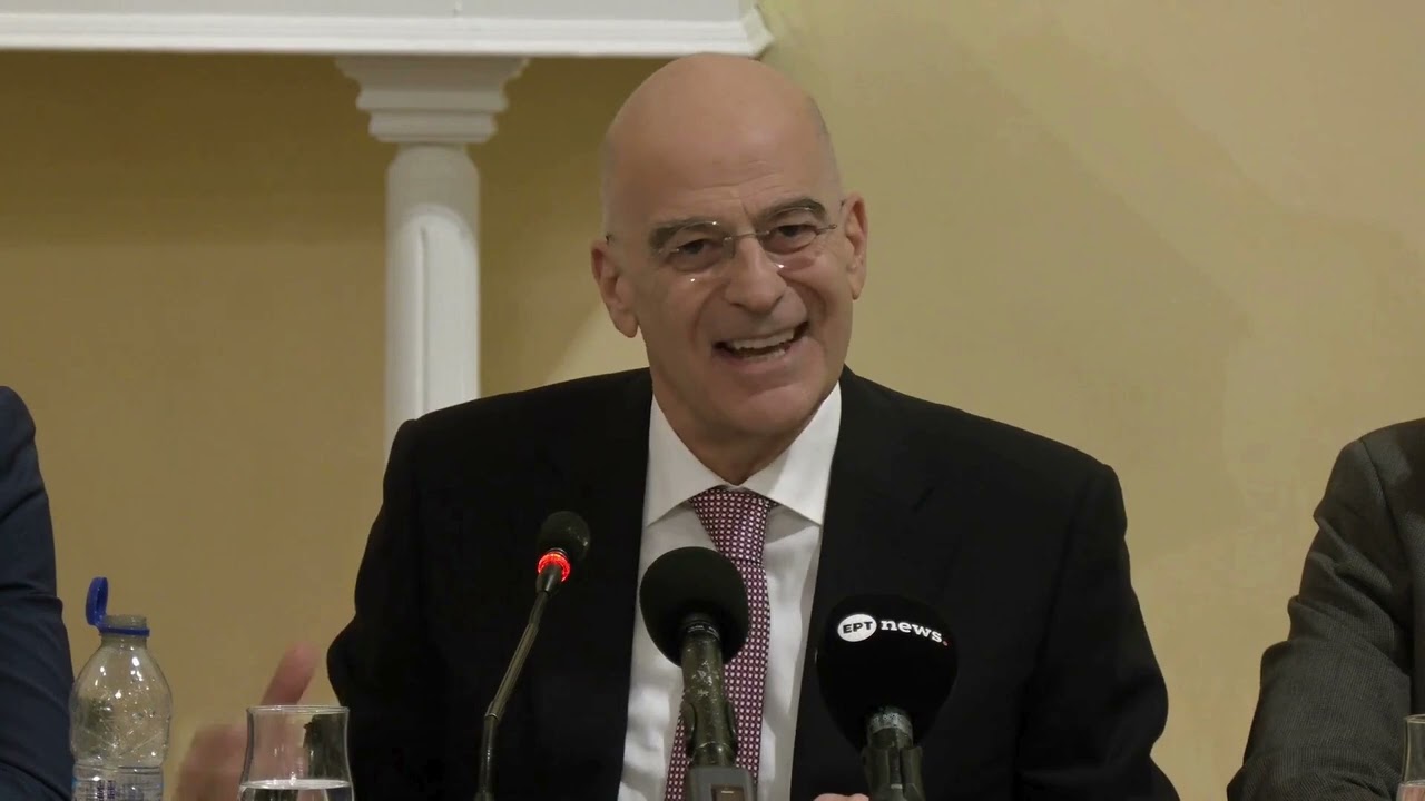 «Μέση Ανατολή, 1945-2025: Η τυραννία των προσδοκιών και των πεποιθήσεων» | Ομιλία Ν.Δένδια