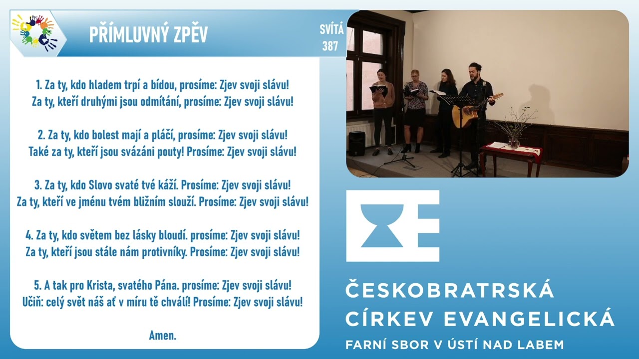 SVÍTÁ 387 PŘÍMLUVNÝ ZPĚV