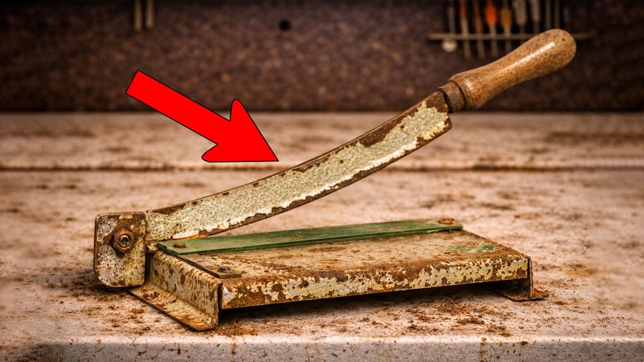 Rusty Antique Paper Knife Restoration with AMAZING! | Legend Restore