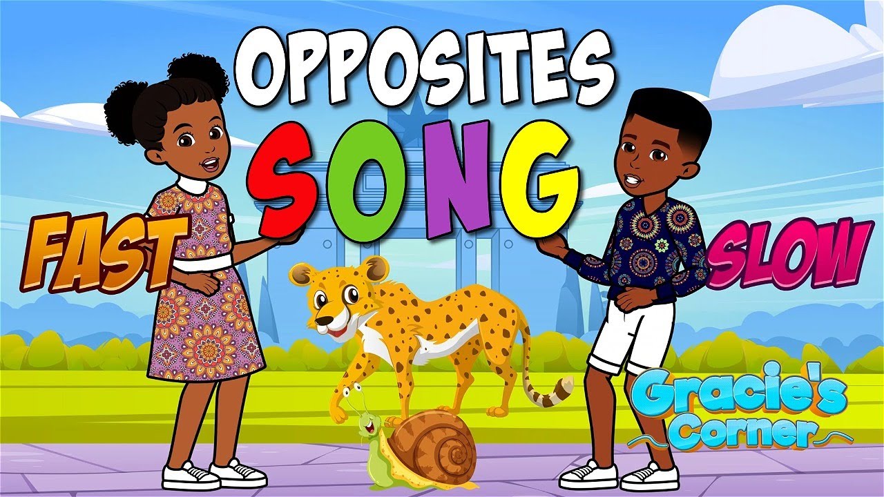 Opposites Song | Learning Opposites by Gracie&rsquo;s Corner | Kids Songs + Nursery Rhymes