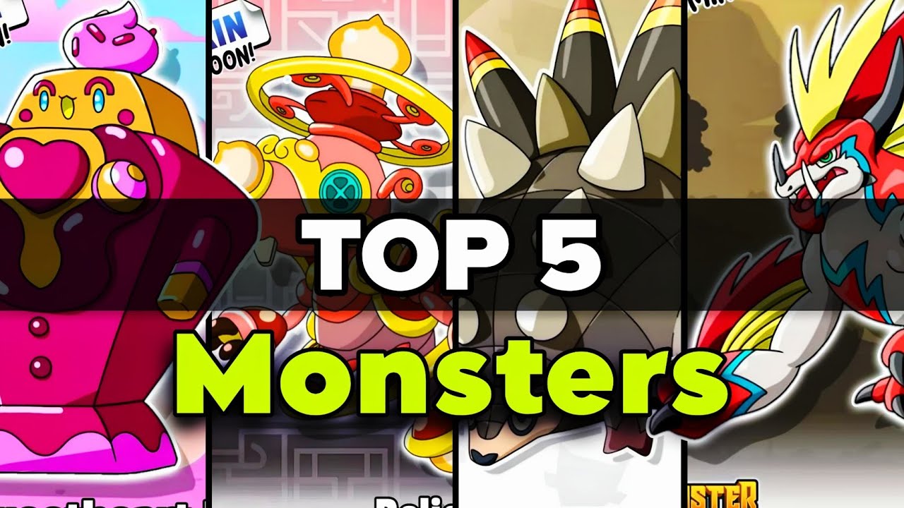 Top 5 Monsters in Monster Masters