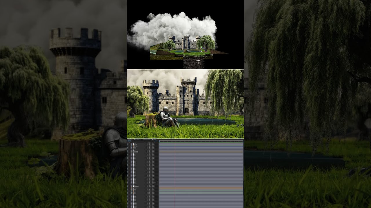 After Effects Parallax Animation Breakdown #aftereffects