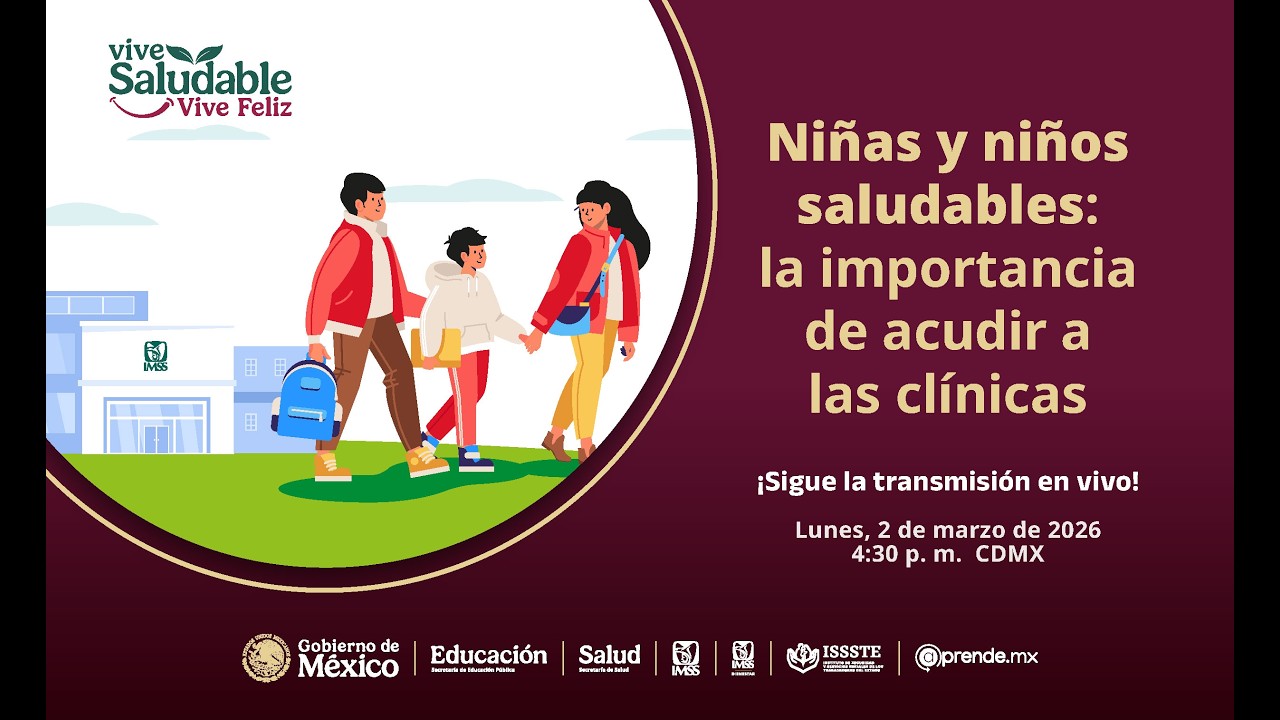 Niñas y niños saludables: la importancia de acudir a las clínicas