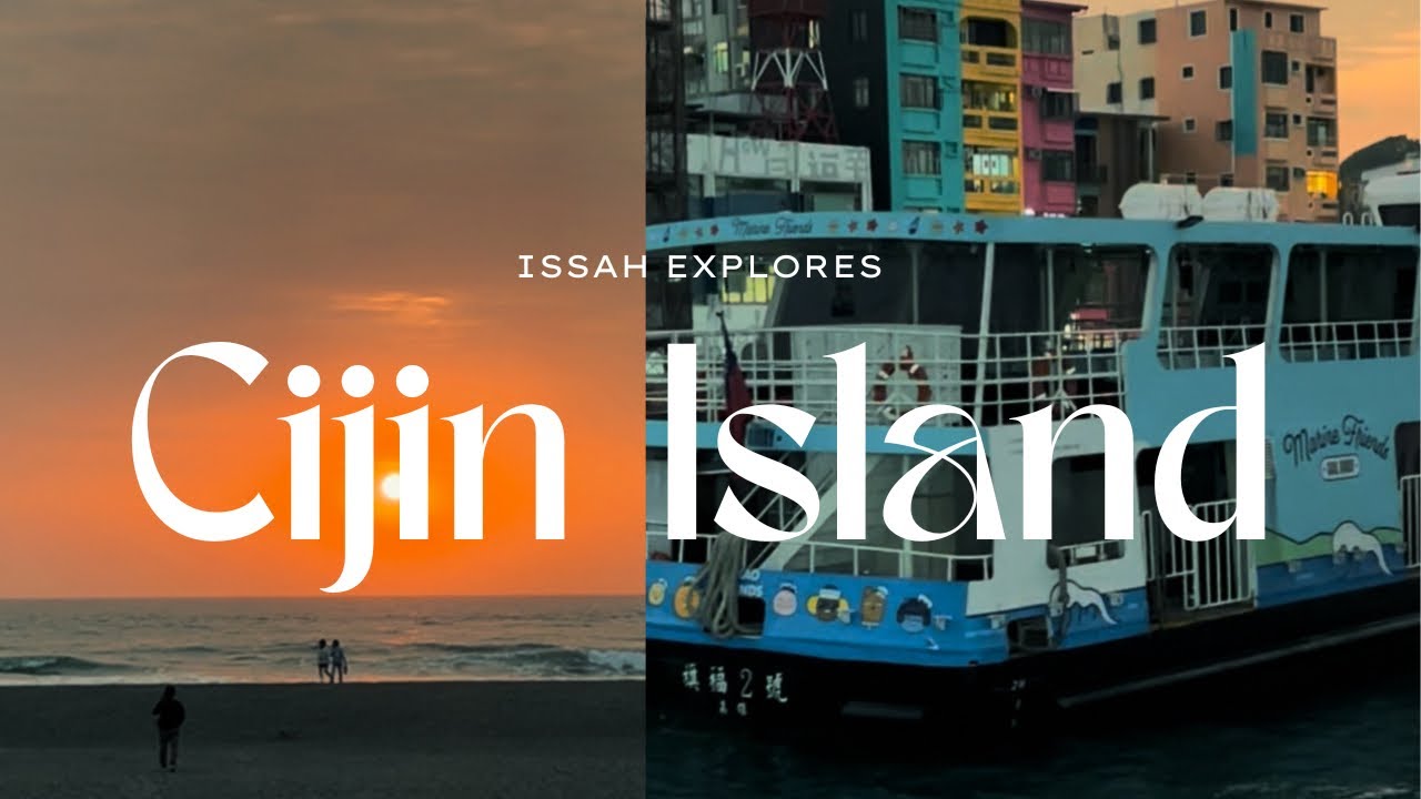 Cijin Island Sunset Experience | Things to Do in Kaohsiung Taiwan 🏝️
