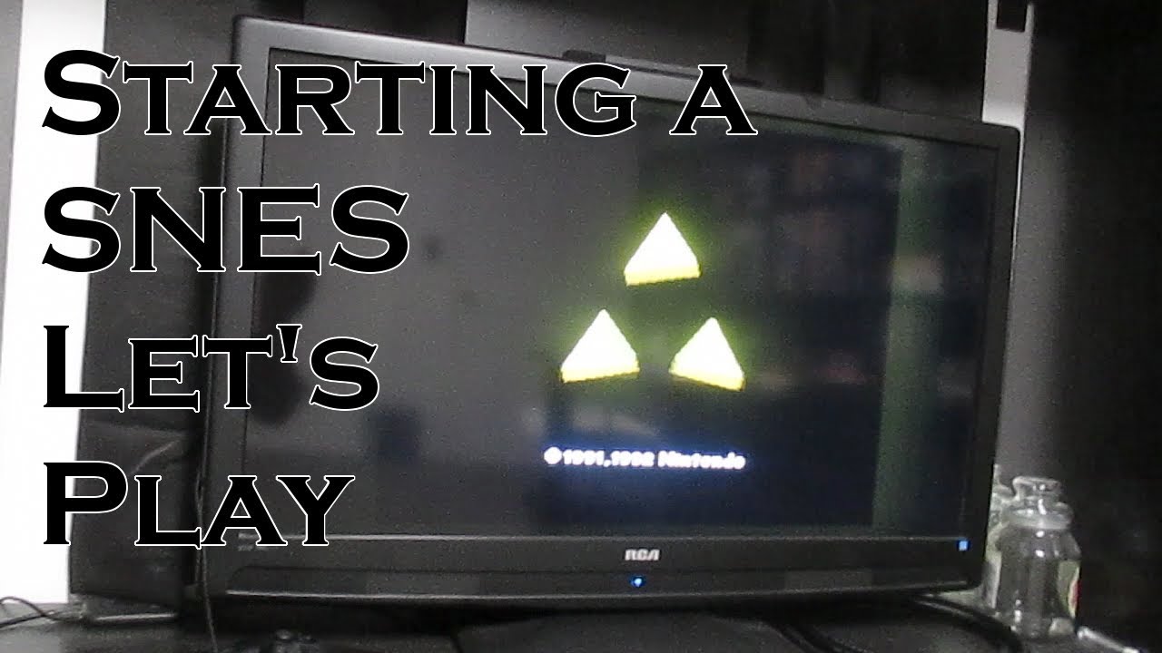 Starting a SNES Let's Play (10/21/18)