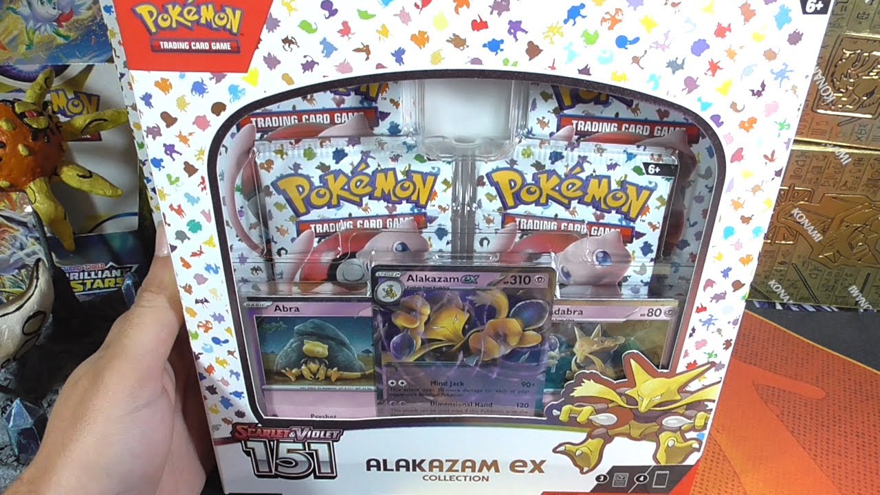 APERTURA DE CARTAS POKÉMON 151 ALAKAZAM EX COLLECTION