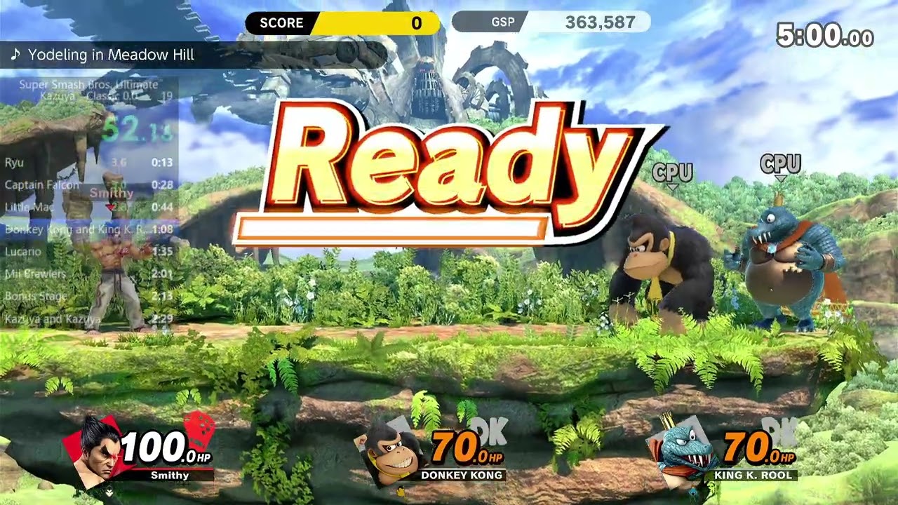 Kazuya 2:16.233 Smash Ultimate Classic Mode 0.0 Switch 2