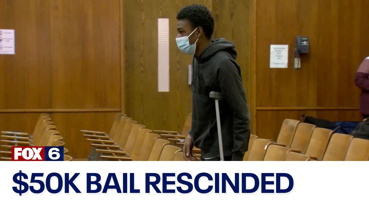 $50K bail rescinded, Milwaukee homicide defendant back in jail | FOX6 News Milwaukee