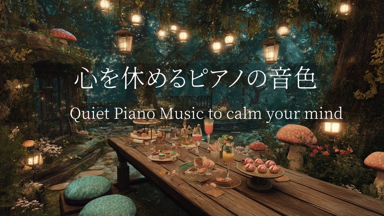 【疲労回復・自律神経改善ピアノBGM】聴き流すだけで心と体を整える💫瞑想・マインドフルネス・ストレス解消・自律神経を整える