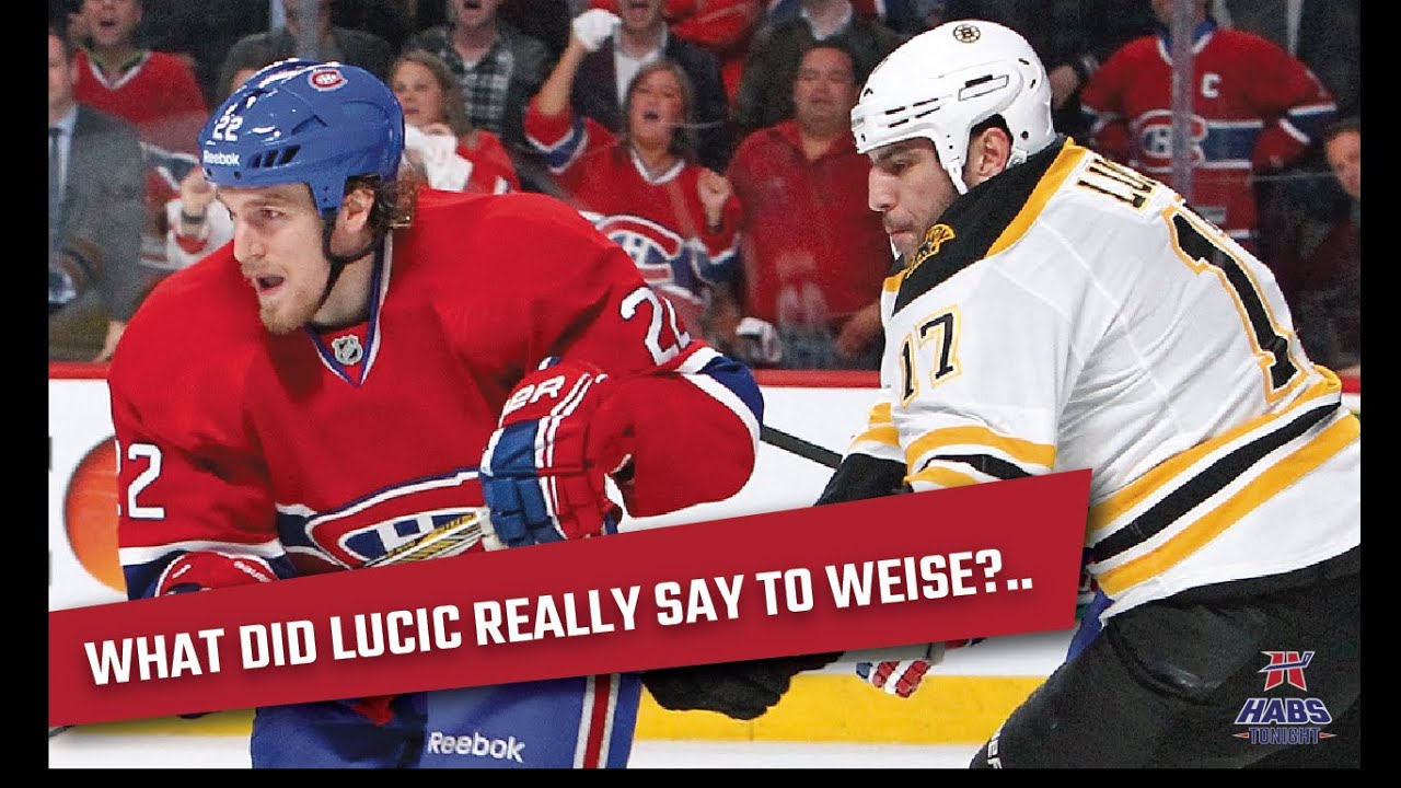 What Did Milan Lucic Really Say to Dale Weise in the Handshake Line? | Habs Tonight Ep1