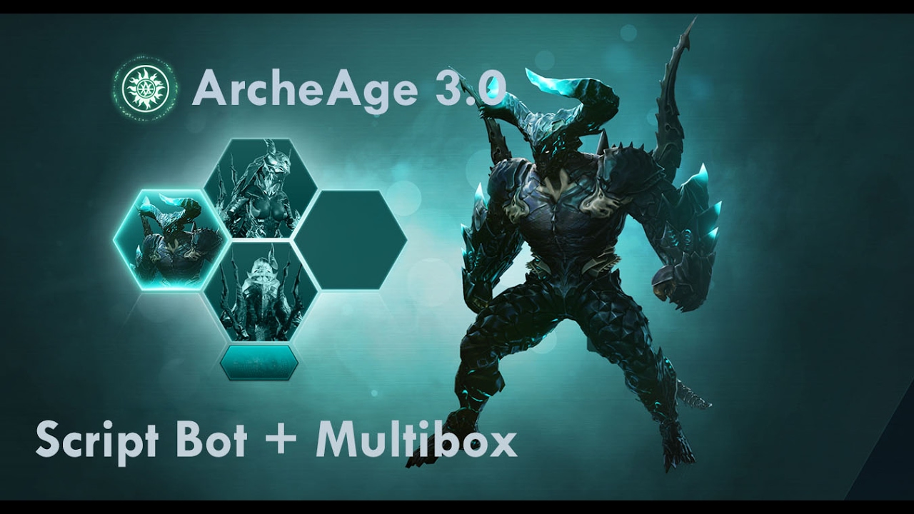 Archebox: multibox + script bot for ArcheAge 3.5 [Fast Start]