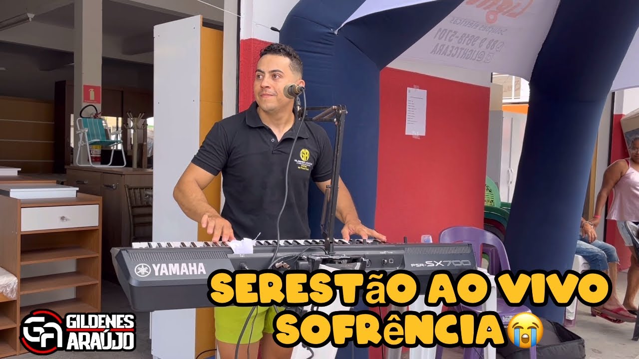 Gildenes Araújo serestão sofrencia ao vivo no centro de Cruz Ceará especial fim de ano pra apaixonar