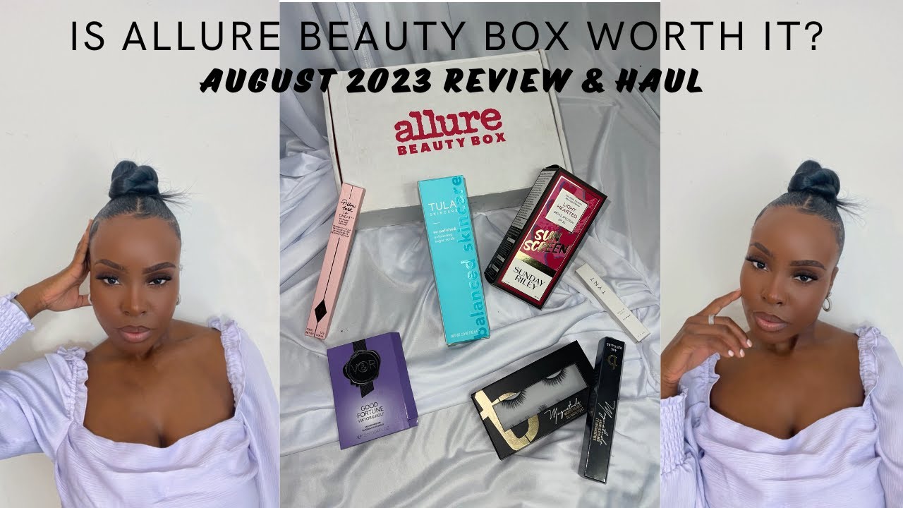 Is Allure Beauty Box worth it? | AUG 2022 Haul & Review