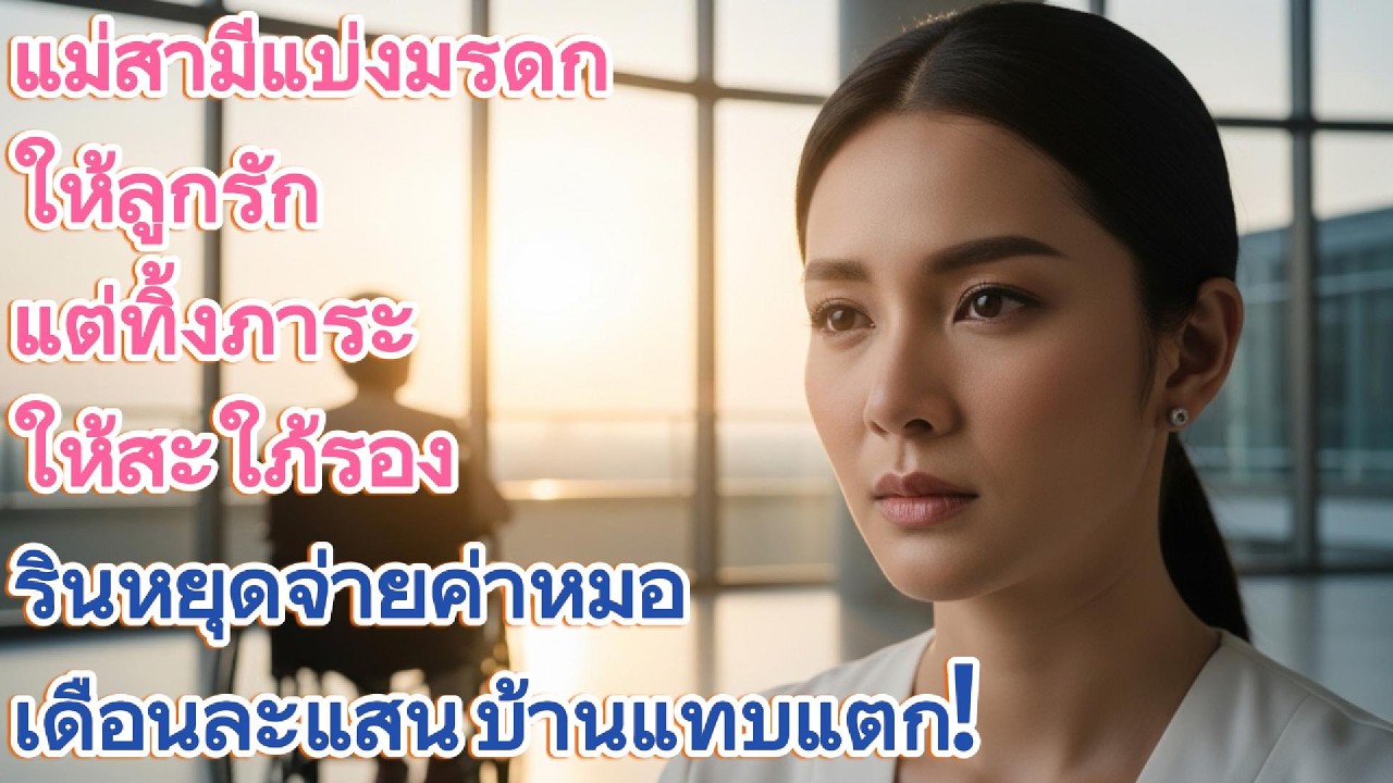 แม่สามีแบ่งมรดกให้ลูกรัก แต่ทิ้งภาระให้สะใภ้รอง รินหยุดจ่ายค่าหมอเดือนละแสน บ้านแทบแตก!