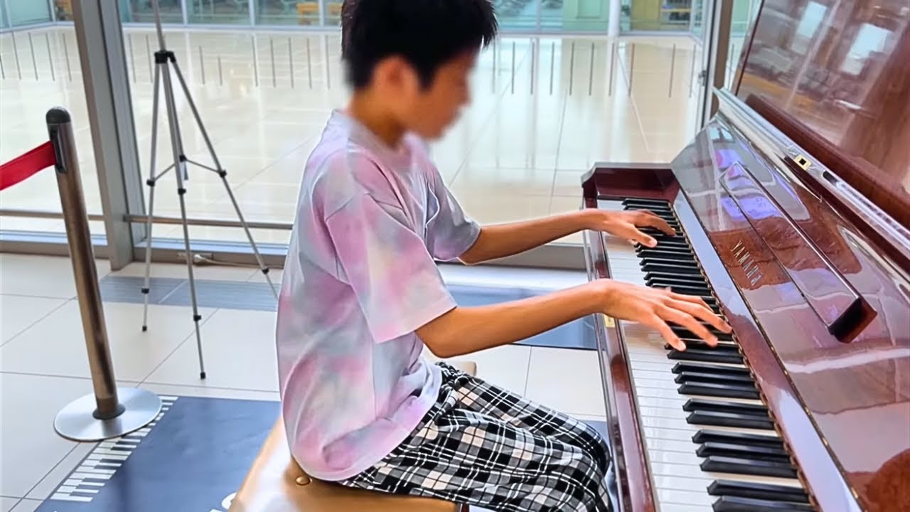 Raindrop Prelude at a Rainy Airport