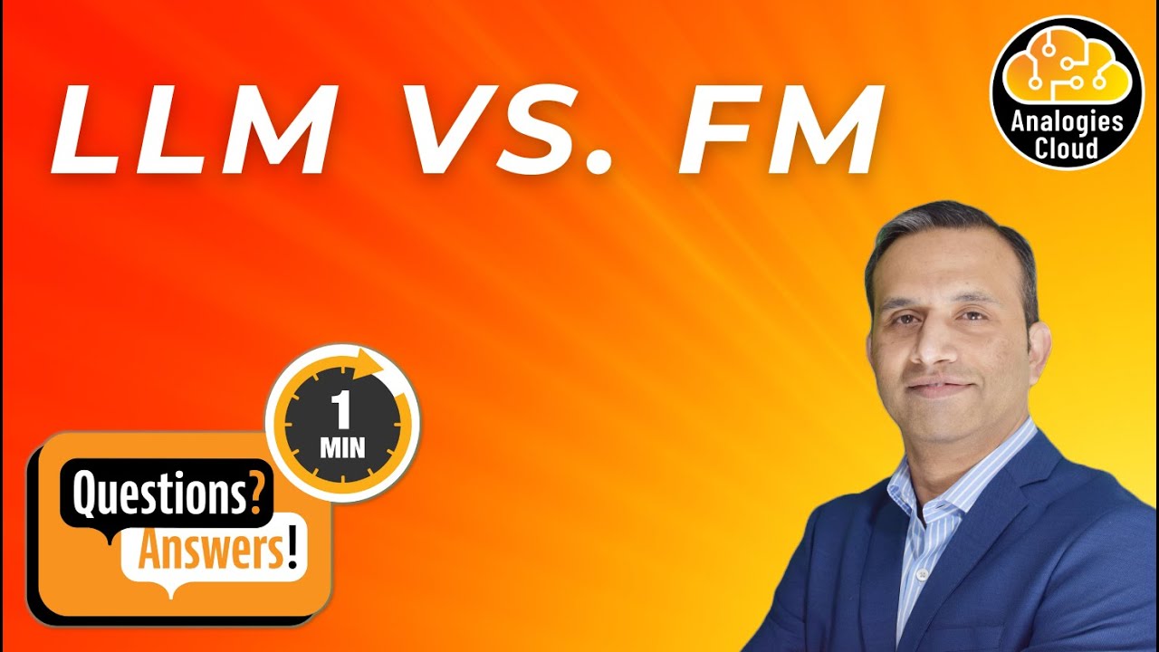 🤖 LLM vs. FM: What&rsquo;s the Key Difference? 🚀 AI Explained in 60 Seconds!