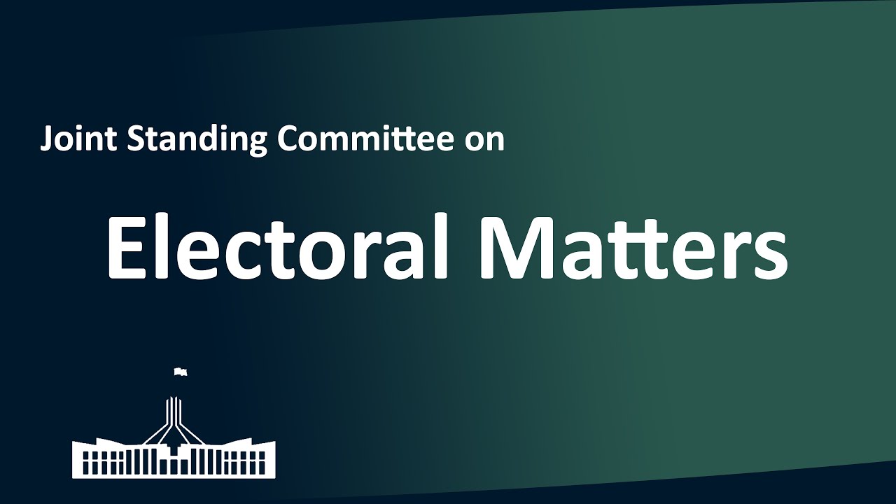 Joint Standing Committee on Electoral Matters | 31/10/2025