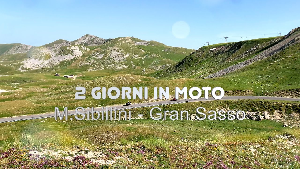 Moto tour: Sibillini, GranSasso: Spoleto, Norcia, Castelluccio, Aquila, Rocca Calascio, Campo Imper