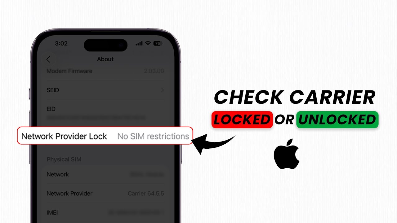 How to Know If an iPhone is Carrier Locked or Unlocked?