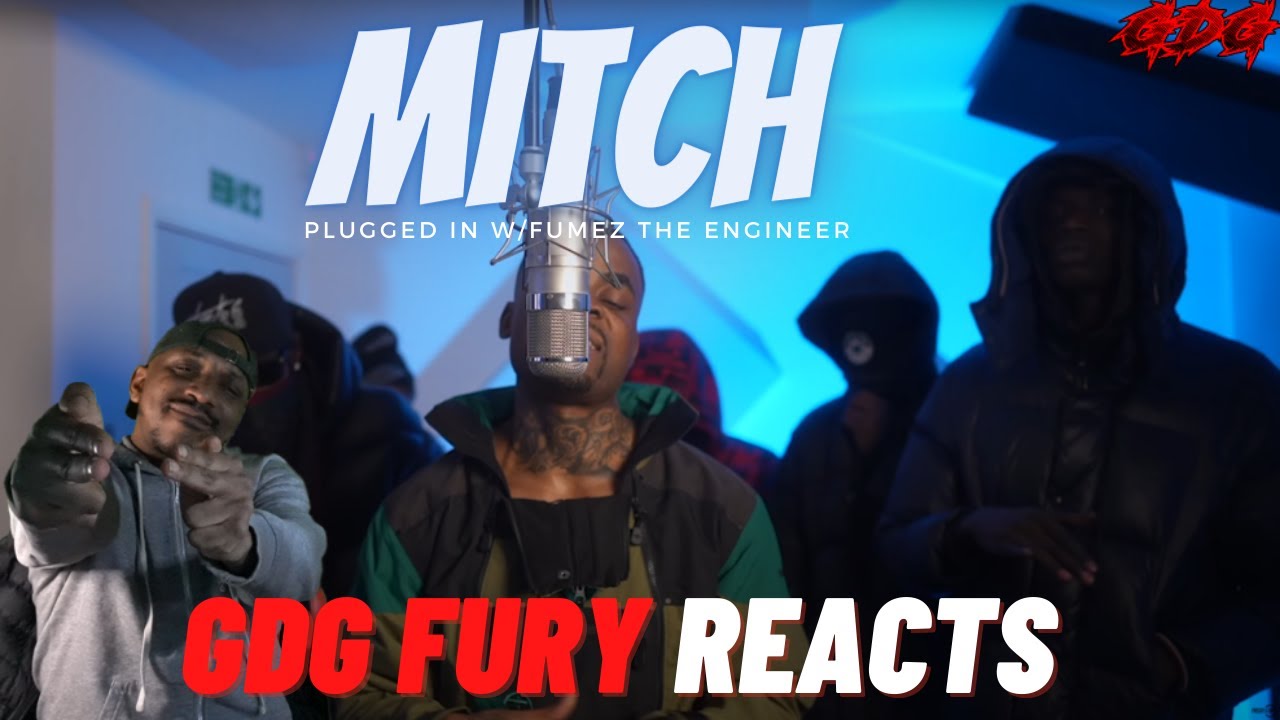 AMERICAN Reacts to Mitch - Plugged In W/Fumez The Engineer | Pressplay GDG reacts to UK Rap