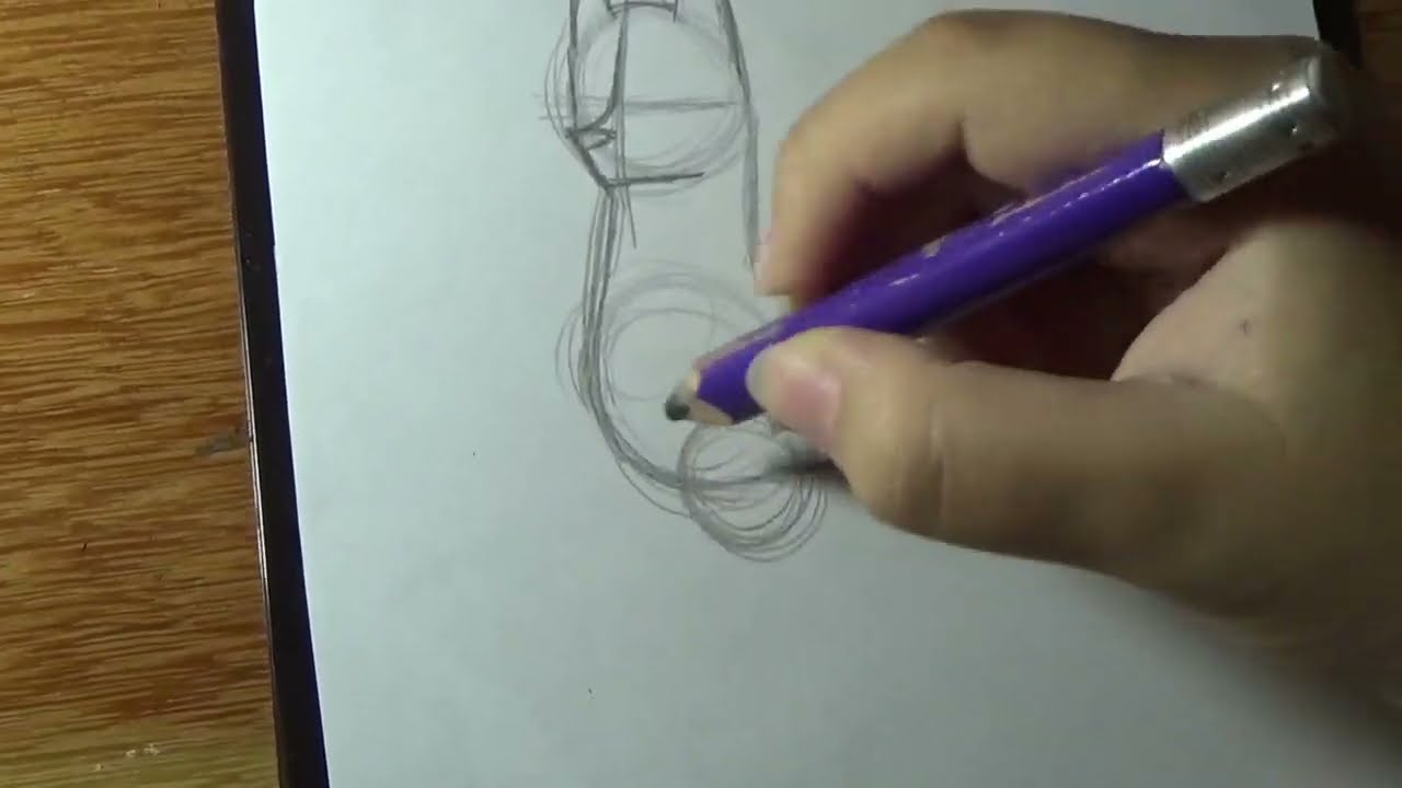 Como eu desenho lobos/drawing a wolf/ dibujando un lobo