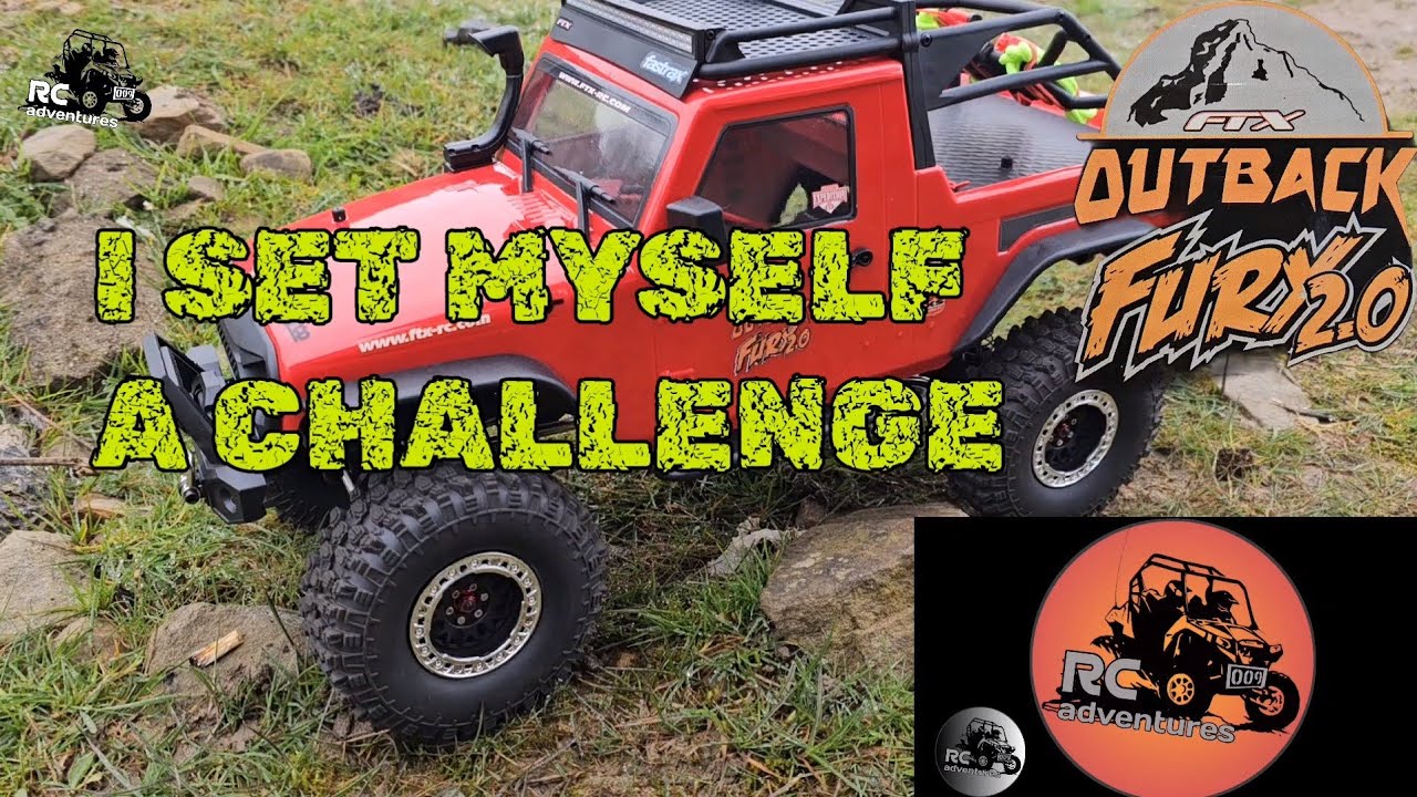 FTX OUTBACK FURY 2.0  FIRST RUN IM MY SPOT AND I SET MYSELF A CHALLENGE.