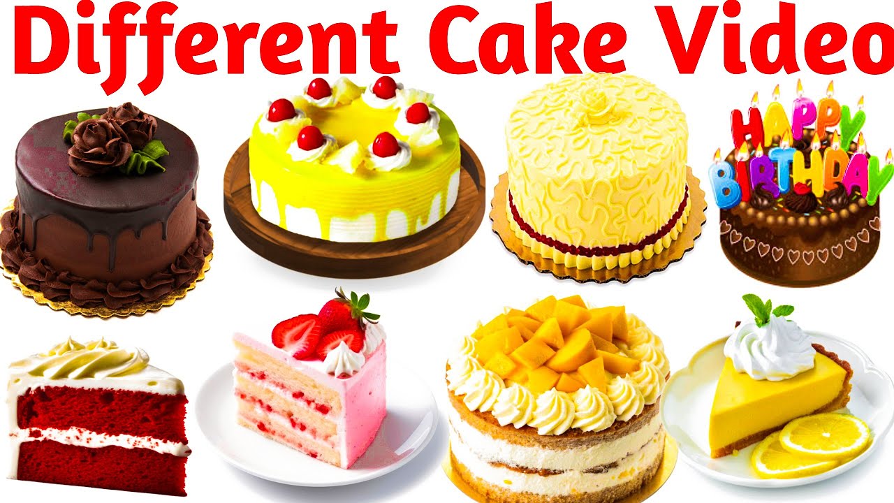 केक का नाम || Cake name learning || kids educational video हिंदी और इंग्लिश में || किड्स एजुकेशन 