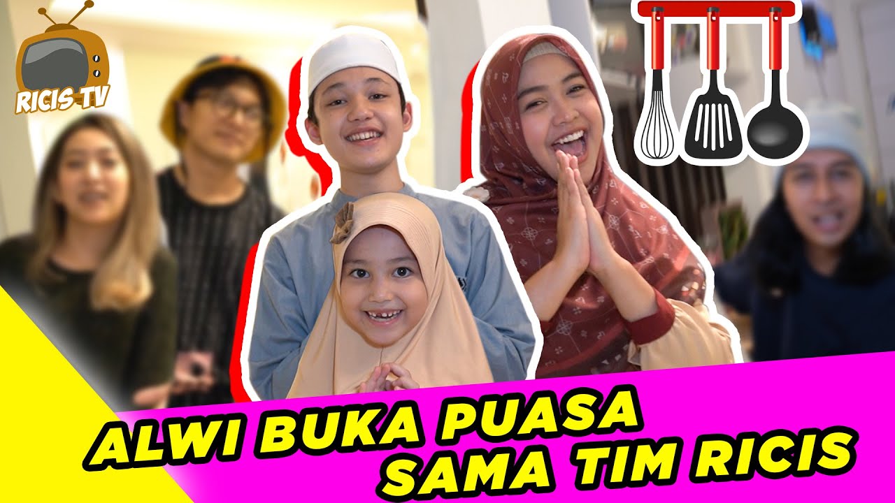ALWI BUKA PUASA SAMA TIM RICIS!!!