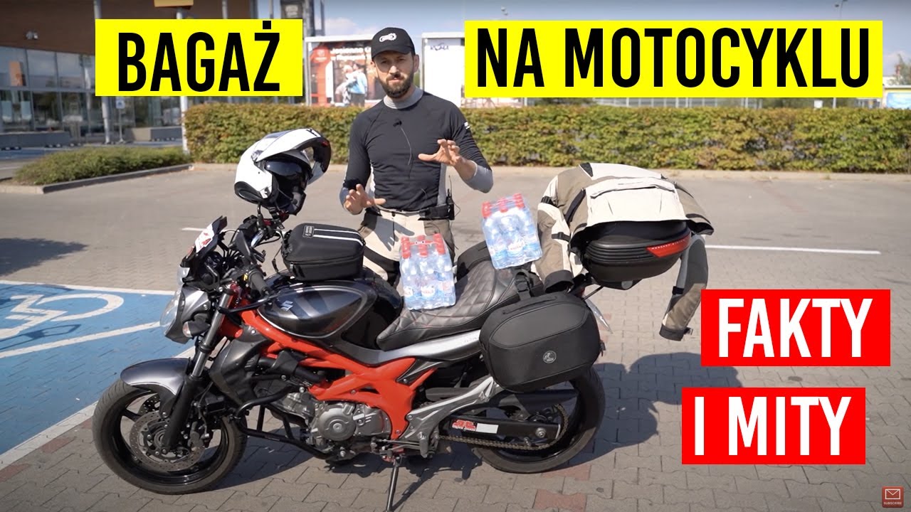 Jak obciążone kufry wpływają na drogę hamowania i stabilną jazdę motocykla - sprawdzamy na placu
