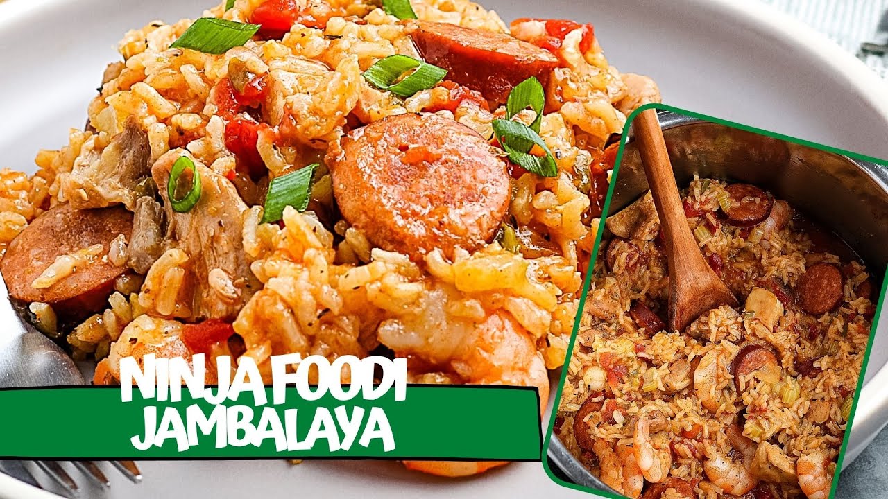 Ninja Foodi Jambalaya (Gluten-Free Optional)