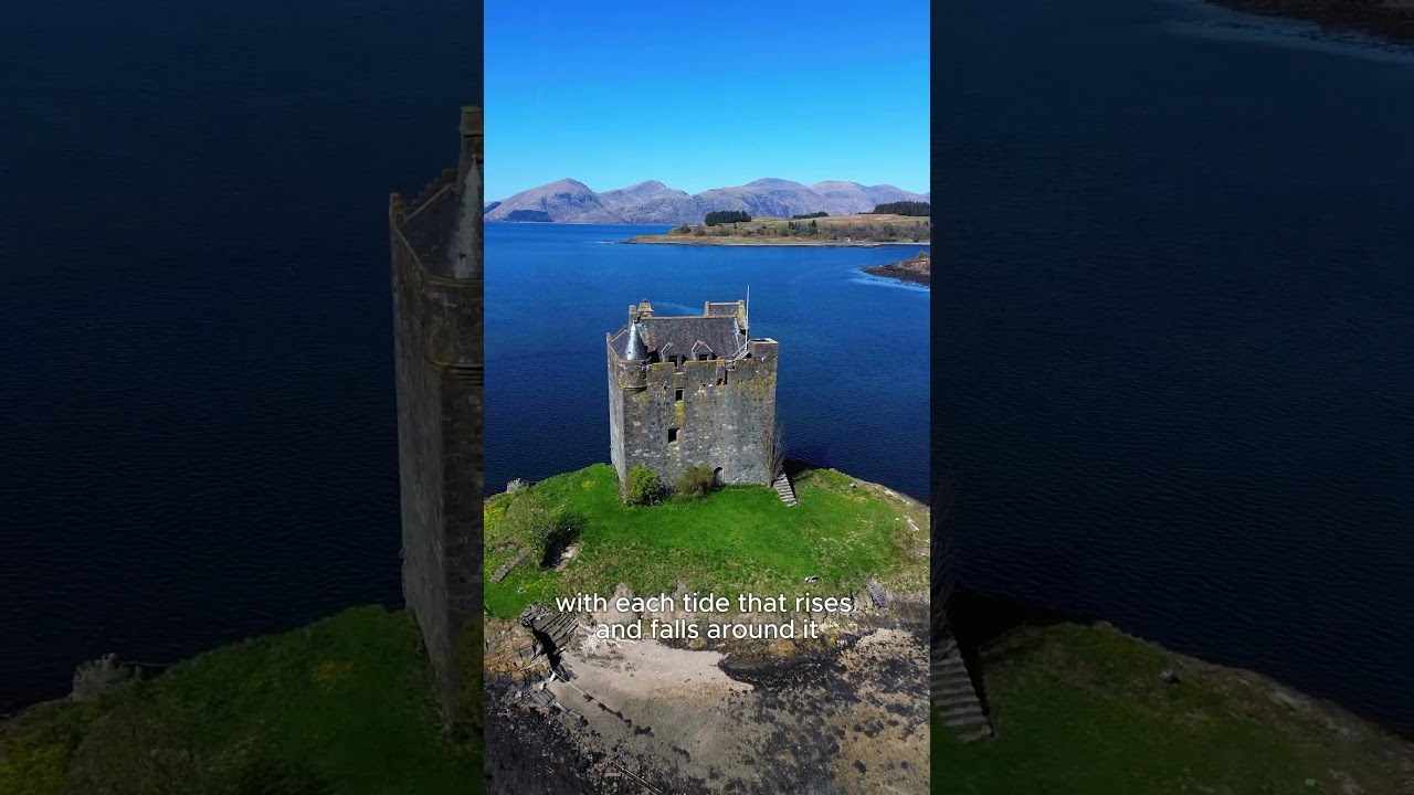 This is Castle Stalker #scotland #history #travel