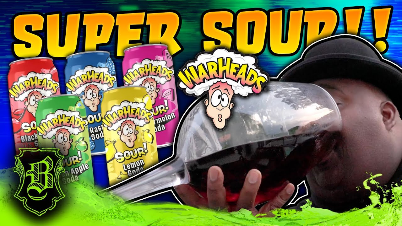 Every Warheads SUPER SOUR Gallon Wine Glass Chug (10 Cans!)