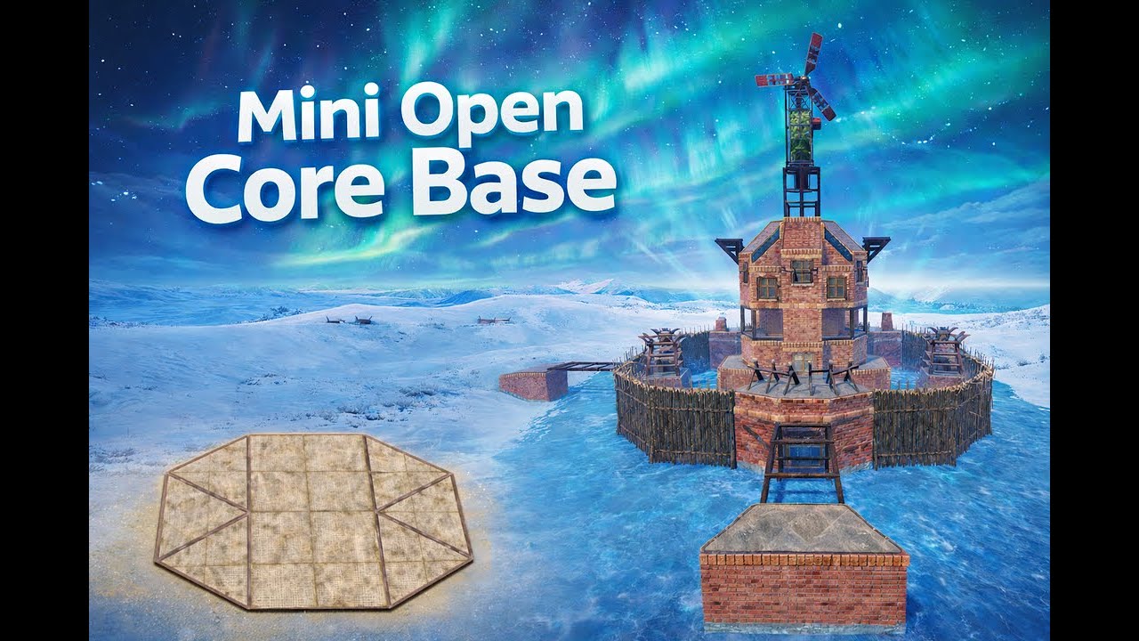 Mini Open Core Base - Solo/Duo/Trio/Quad [Cozy and Cheap]