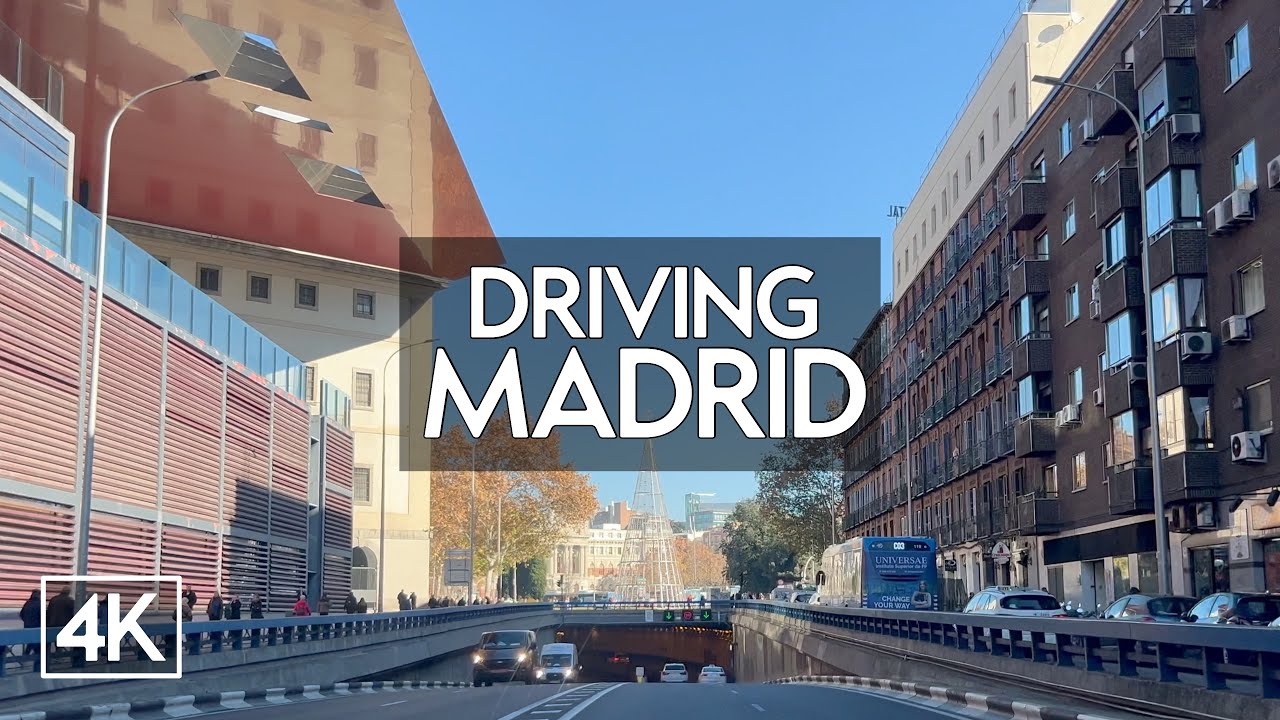 [4K] Driving Madrid | Argüelles - Arganzuela - Retiro - Salamanca - A3 | POV 4K HDR