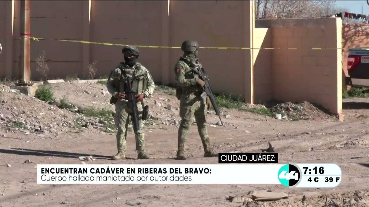 Encuentran cadáver en Riveras del Bravo
