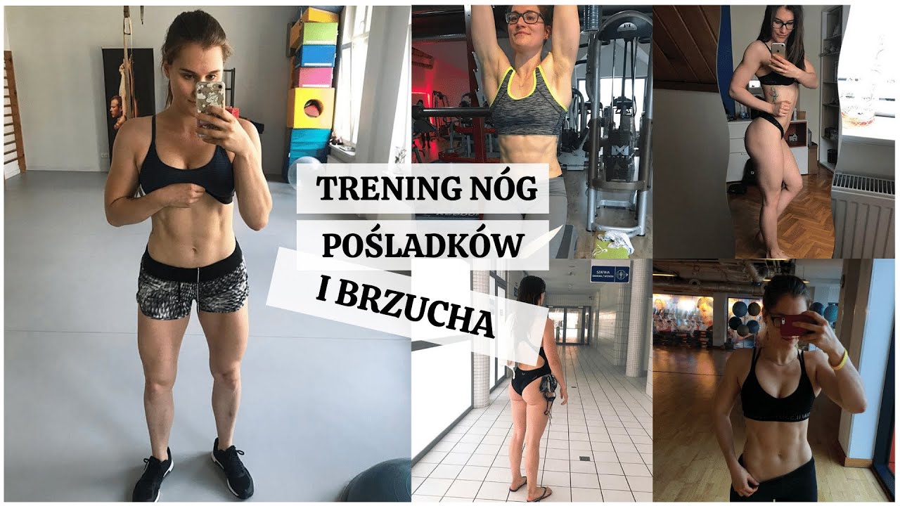 MÓJ PIERWSZY TRENING! Nogi, pośladki i brzuch.