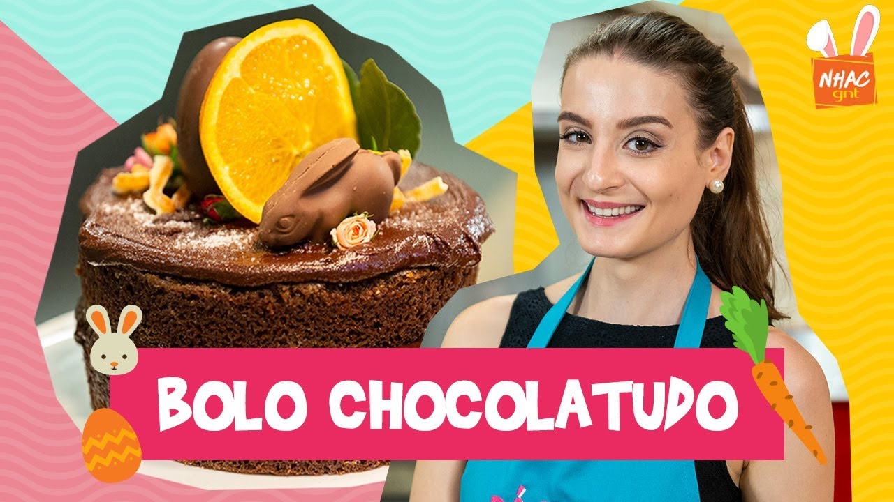 Bolo de chocolate com café e geleia de laranja | Gabi Rossi | Páscoa Perfeita
