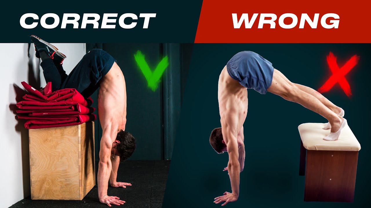 HANDSTAND FOR COMPLETE BEGINNERS | BEST PRACTICE.
