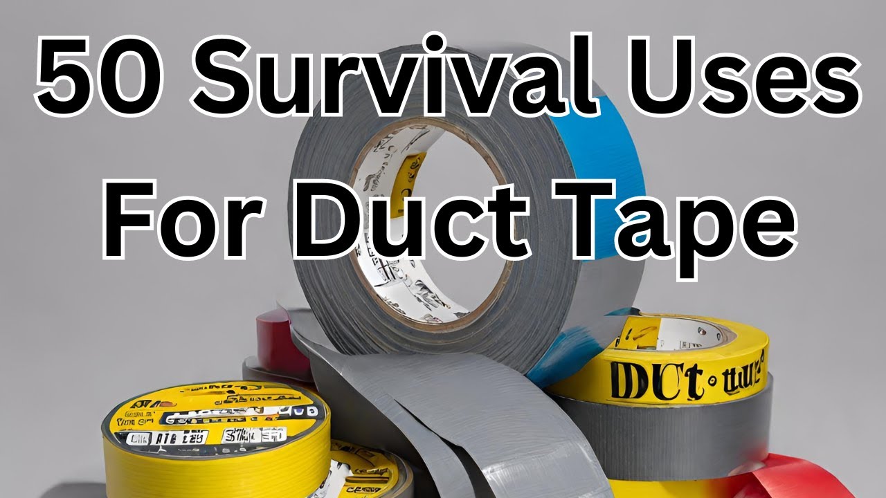50 Survival Uses For Duct Tape For A Prepper