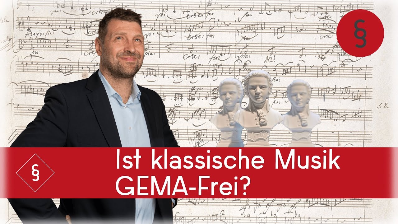 Ist klassische Musik GEMA-Frei?