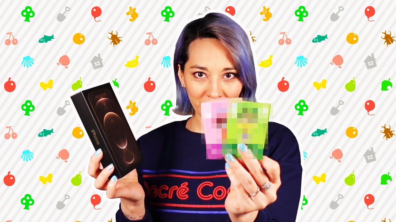 MON MEILLEUR PACK OPENING BOOSTERS CARTES AMIIBO ANIMAL CROSSING et UNBOXING IPHONE 12 PRO MAX