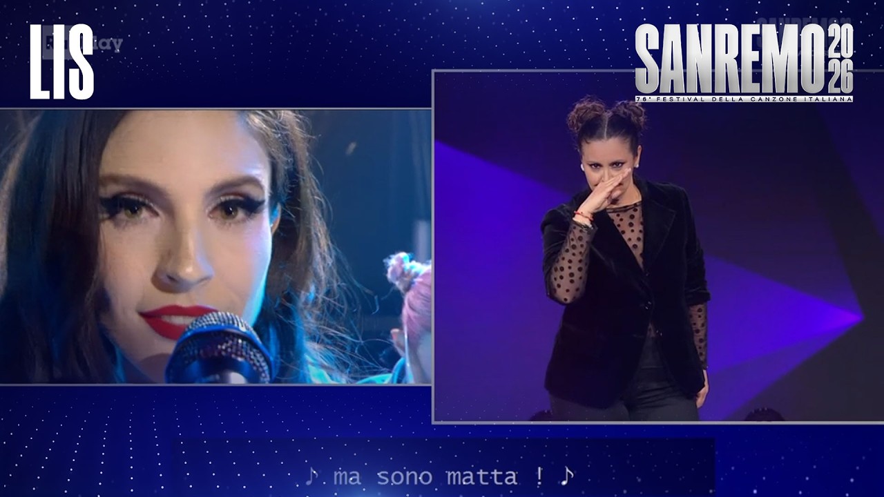 LIS | Sanremo 2026 - Ditonellapiaga canta Che fastidio!
