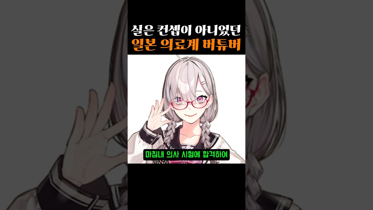 실은 컨셉이 아니었던 일본 의료계 버튜버