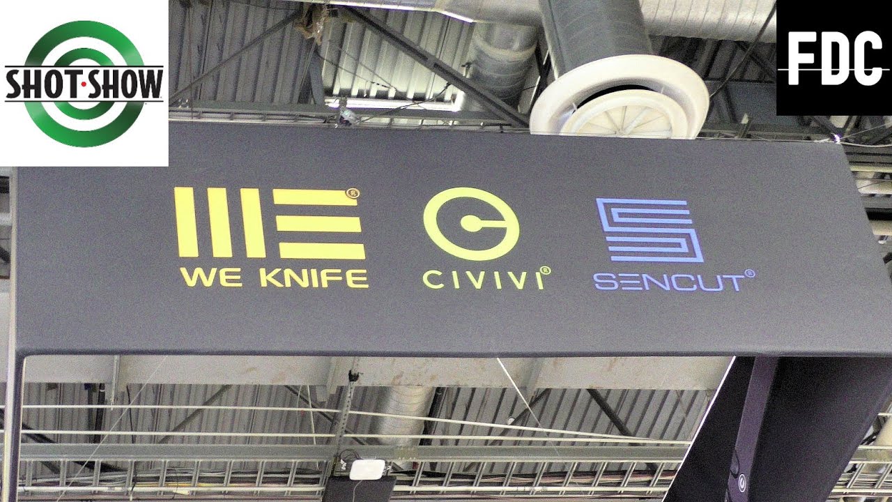 SHOT SHOW 2025 🇺🇸 We Knife, Civivi, Sencut, Kansept Knives 🔪