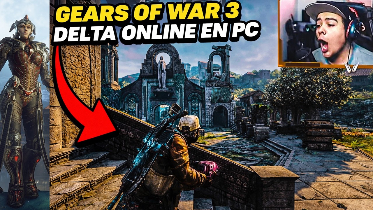LA PRIMERA VEZ QUE WICHO JUG&Oacute; GEARS OF WAR DELTA ONLINE...