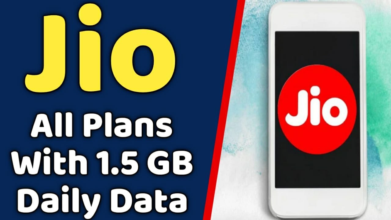 Jio All Plans With 1.5 GB Daily Data | May 2022
