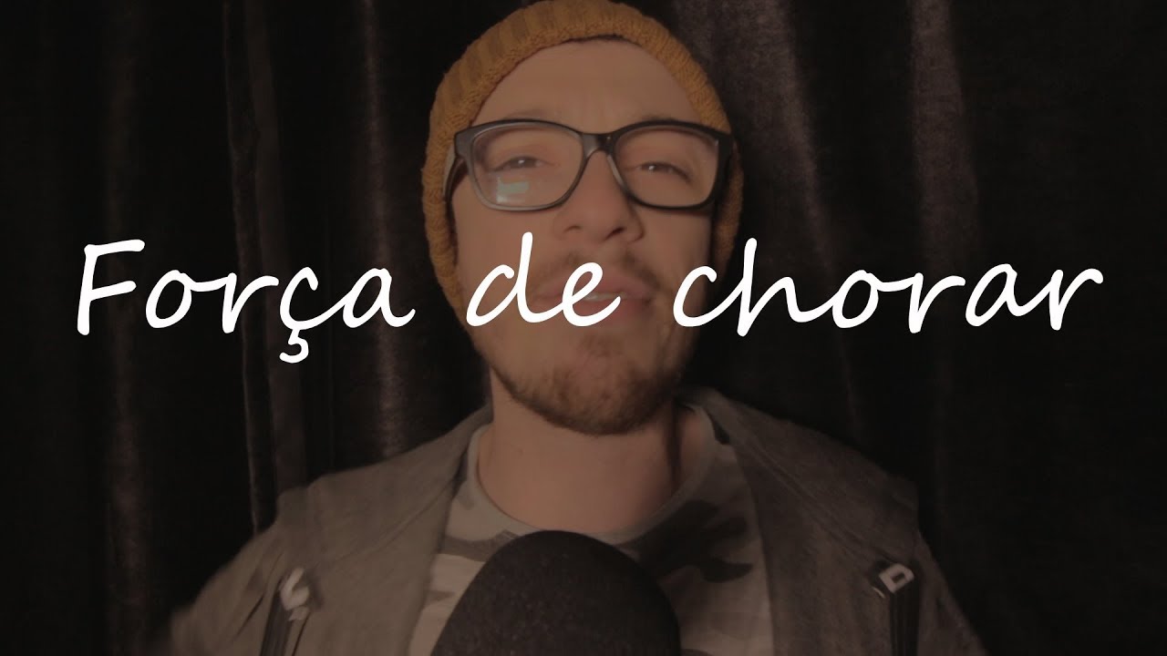 Forte é quem não tem vergonha de chorar