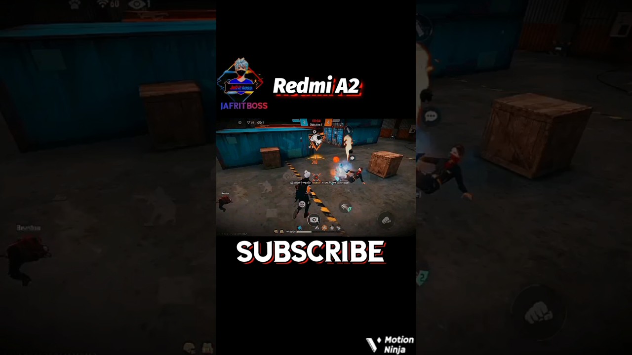 Redmi A2  handcame ☠️  #freefire #shorts #gaming