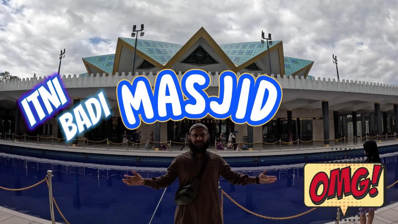 Amazing National Mosque of Malaysia | Masjid e Negara | Must Visit | Siraj Nalla