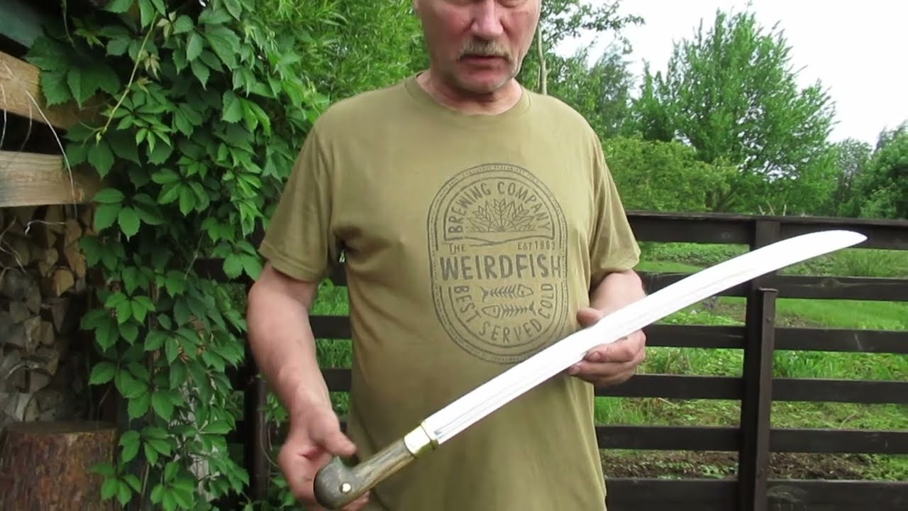 Шашка Гурда 620 г. для спортивной рубки